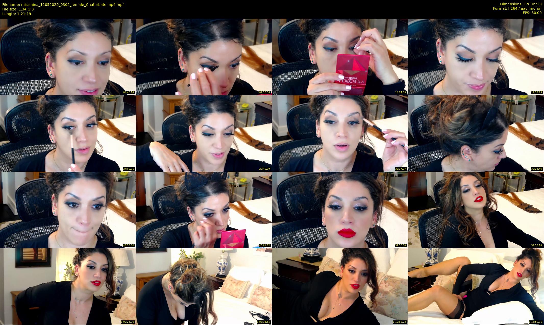 missmina — 82 minute Chaturbate female cam show recording, 720p, May 11, 2020