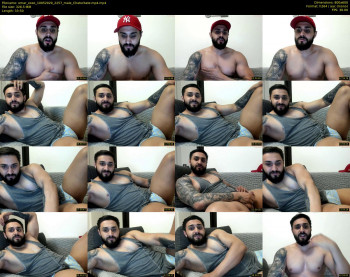 omar_xoxo — 34 minute Chaturbate male cam show recording, 480p, May 10, 2020