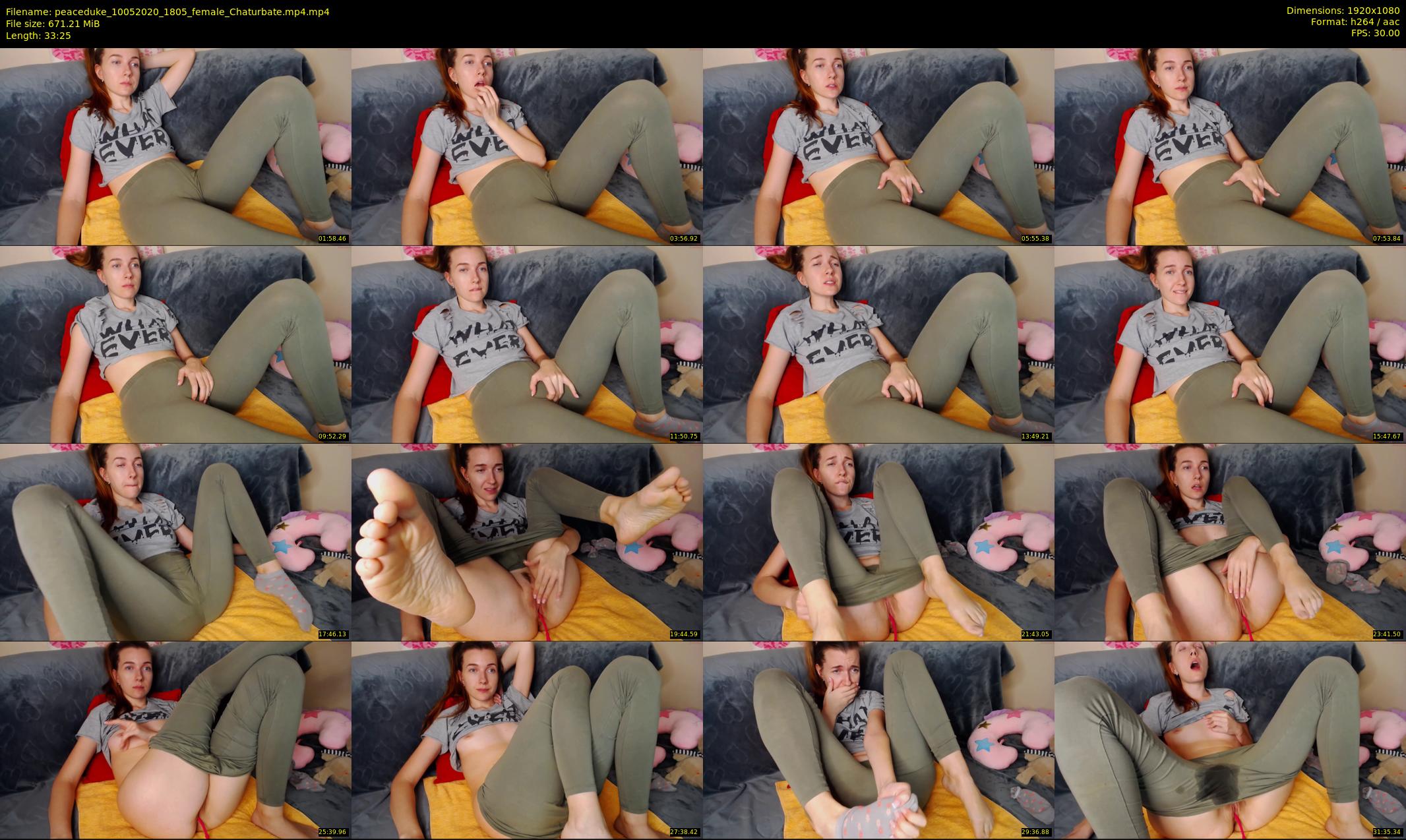 peaceduke — 34 minute Chaturbate female cam show recording, 1080p, May 10, 2020