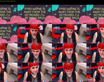 pyrowayne — 6 minute Chaturbate female cam show recording, 720p, May 10, 2020