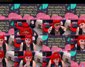 pyrowayne — 54 minute Chaturbate female cam show recording, 720p, May 11, 2020