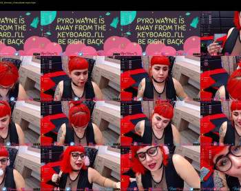 pyrowayne — 54 minute Chaturbate female cam show recording, 720p, May 11, 2020