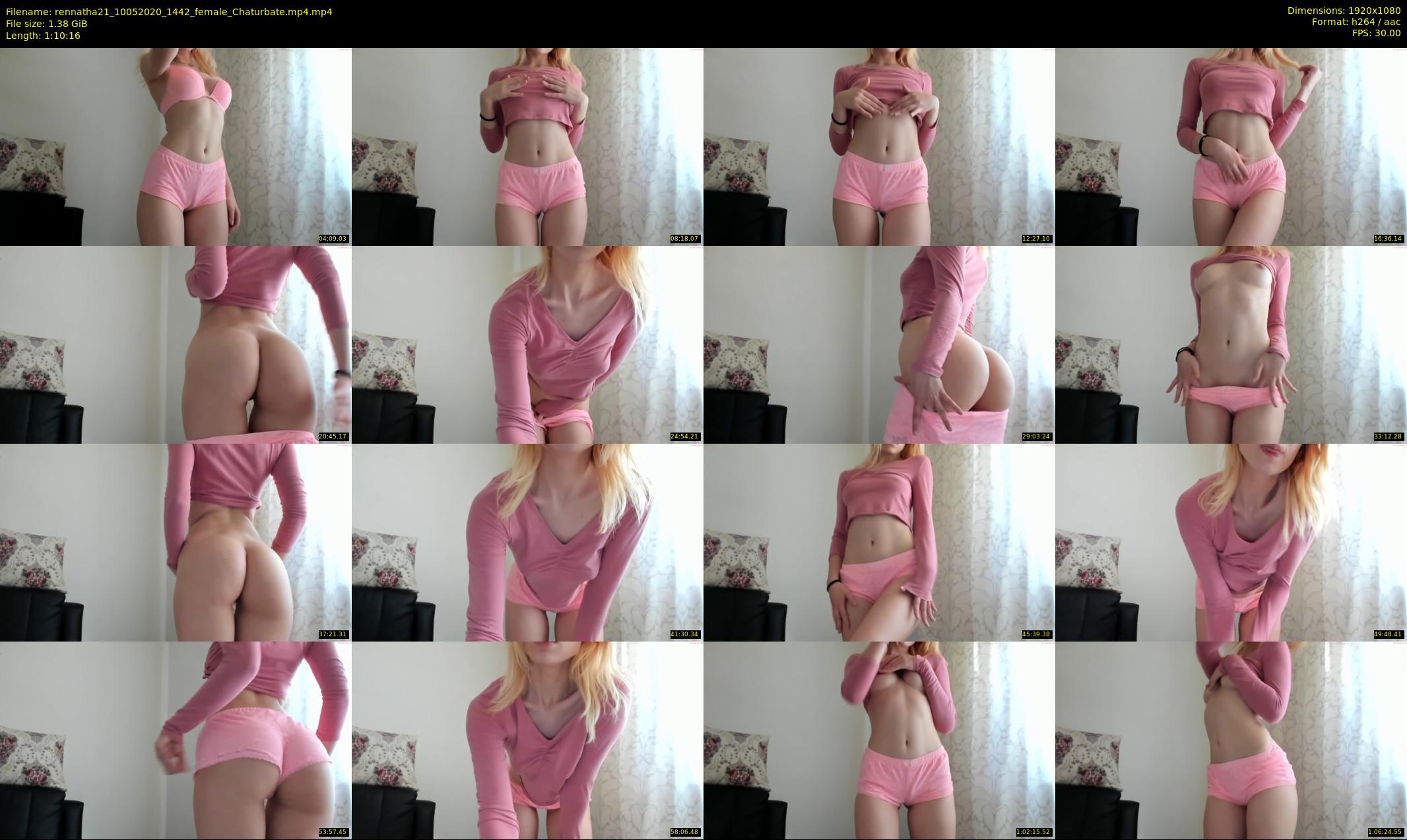 rennatha21 — 71 minute Chaturbate female cam show recording, 1080p, May 10, 2020