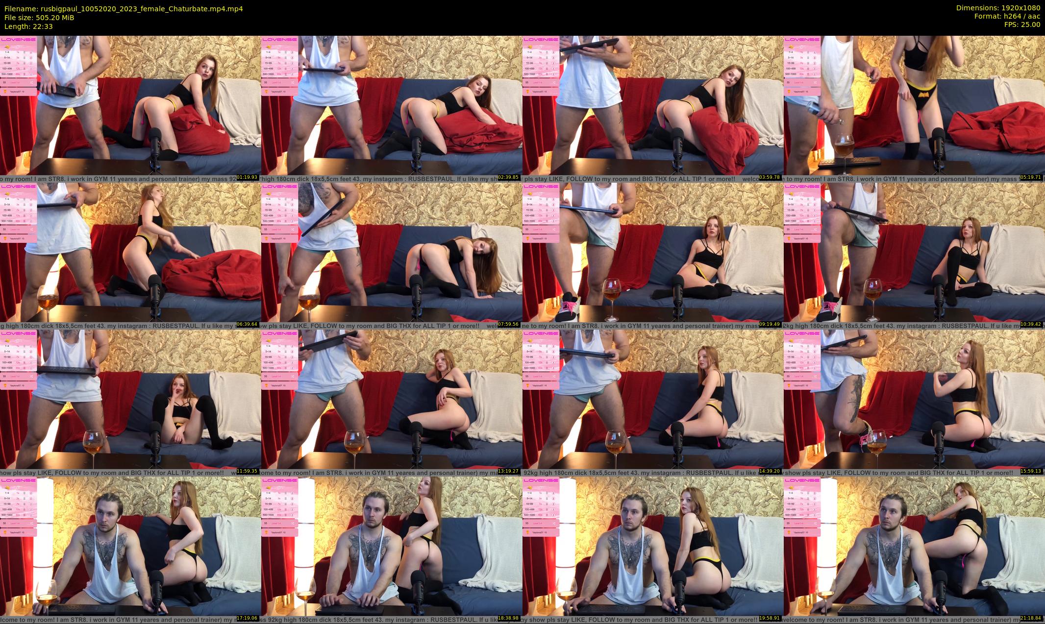 rusbigpaul — 23 minute Chaturbate male cam show recording, 1080p, May 10, 2020