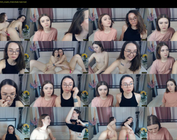 safiamegan — 36 minute Chaturbate couple cam show recording, 720p, May 10, 2020