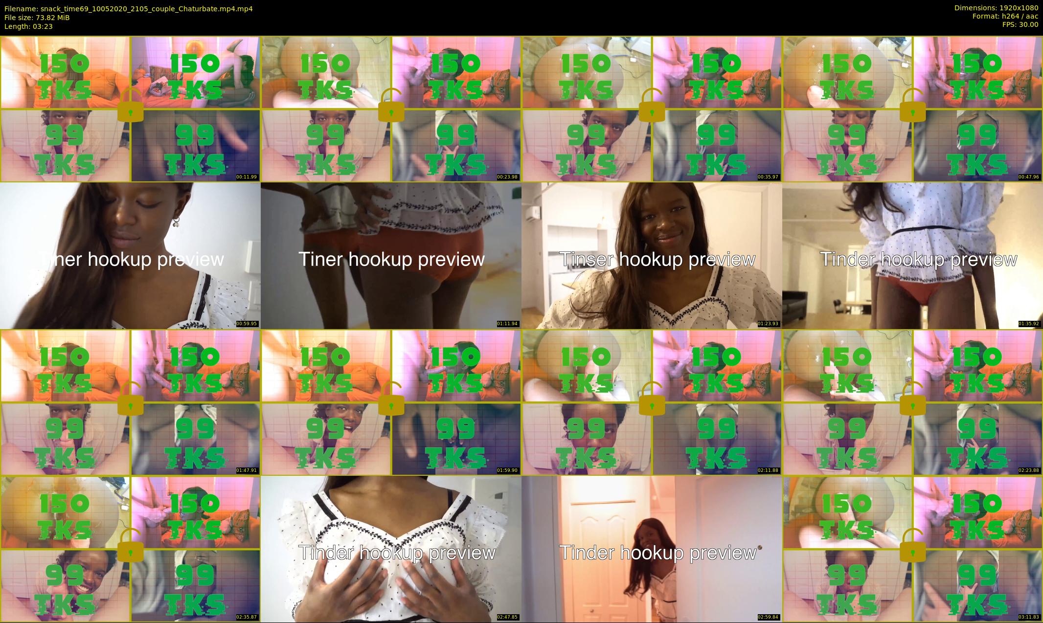 snack_time69 — 4 minute Chaturbate couple cam show recording, 1080p, May 10, 2020