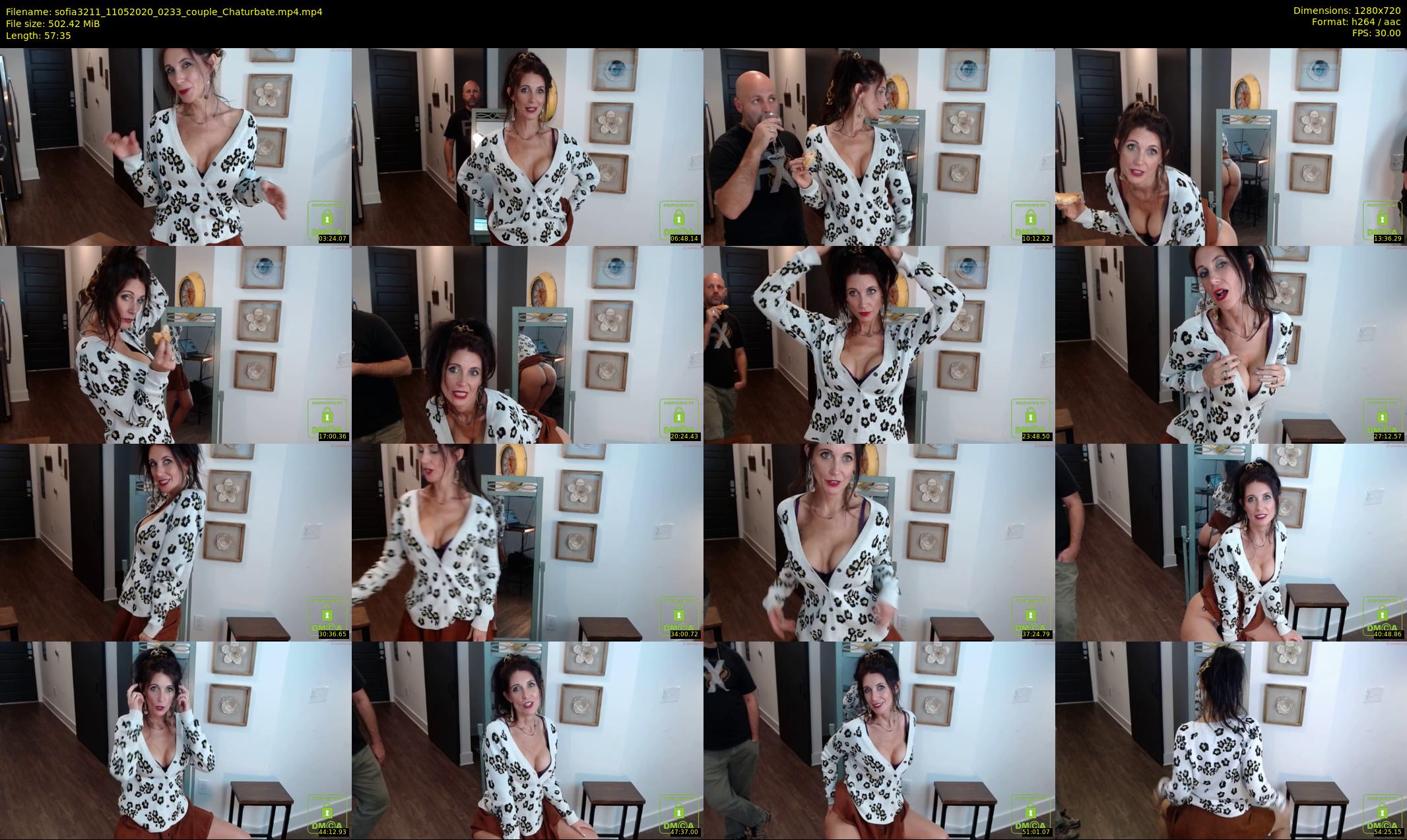 sofia3211 — 58 minute Chaturbate couple cam show recording, 720p, May 11, 2020