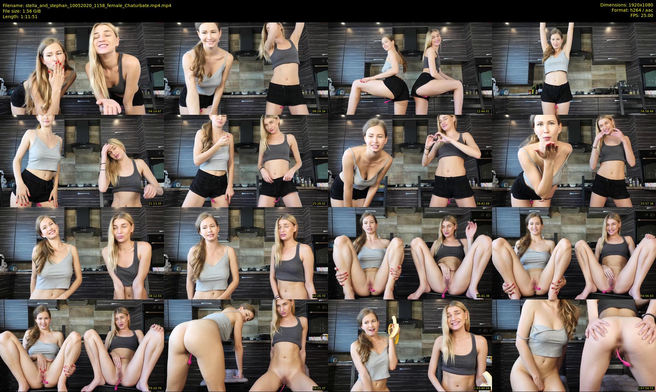 stella_and_stephan — 72 minute Chaturbate couple cam show recording, 1080p, May 10, 2020