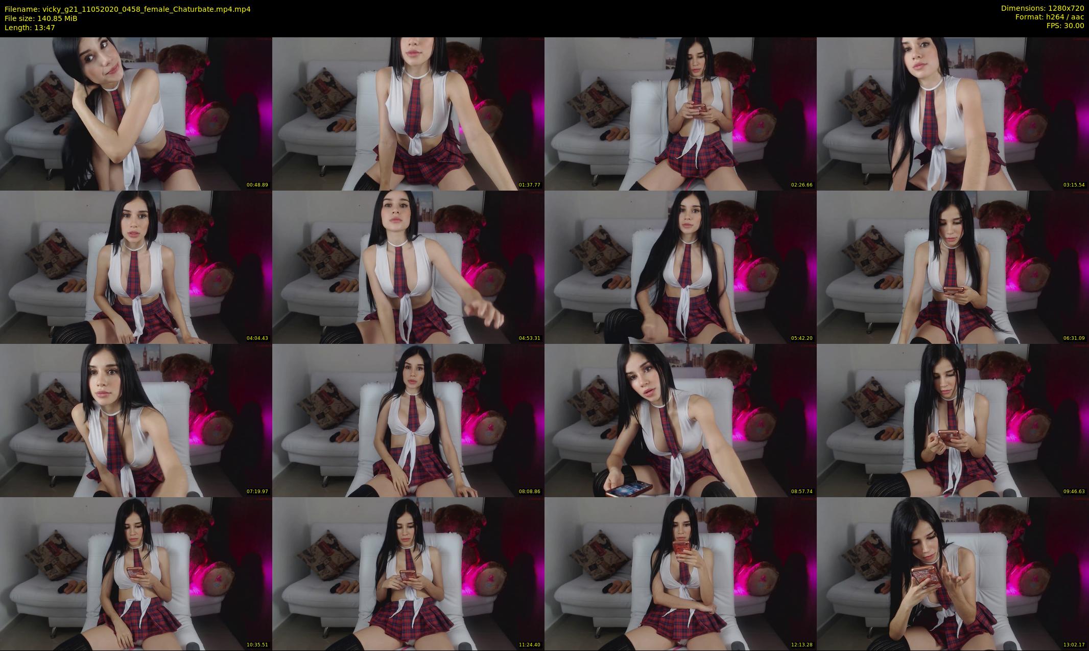 vicky_g21 — 14 minute Chaturbate female cam show recording, 720p, May 11, 2020