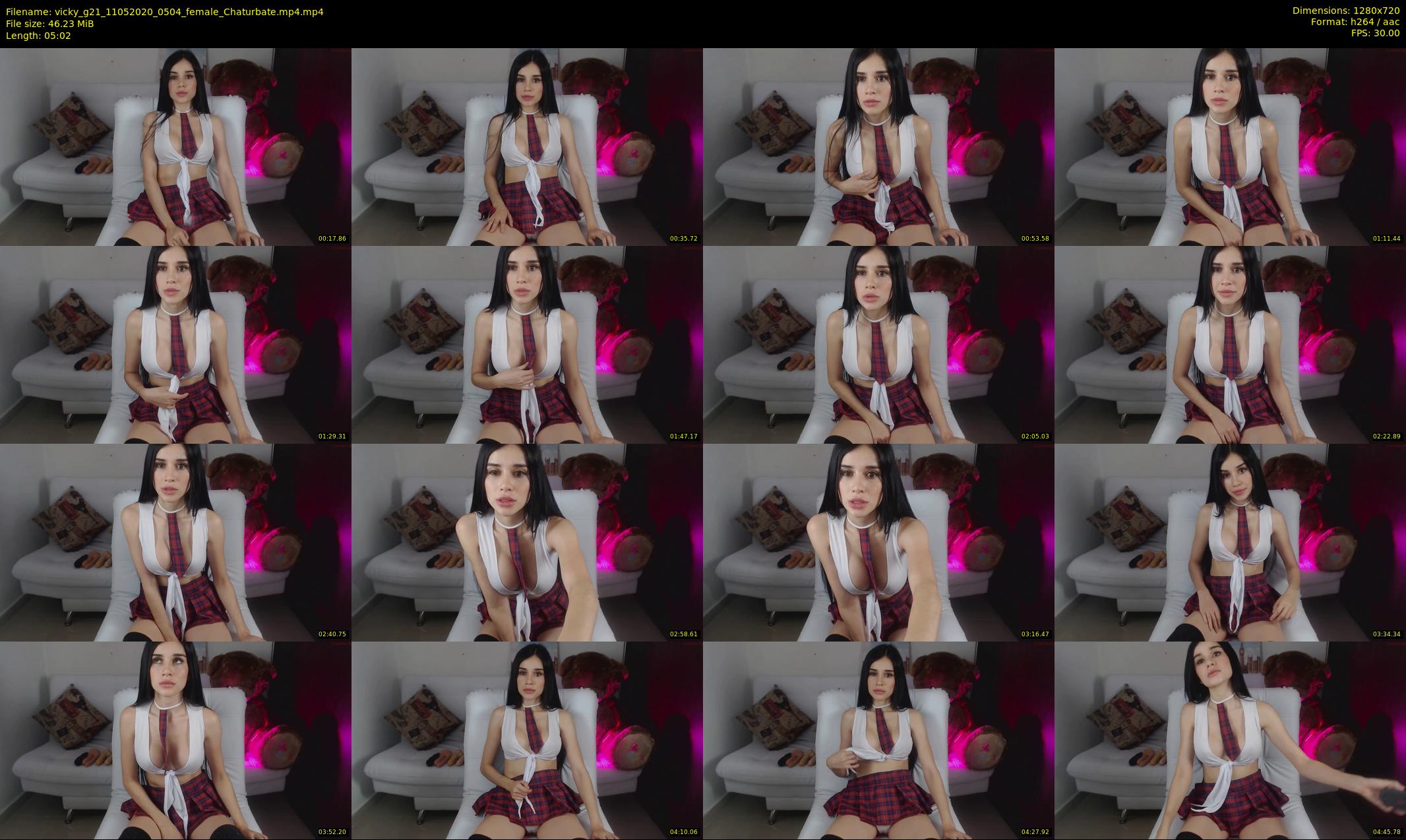 vicky_g21 — 6 minute Chaturbate female cam show recording, 720p, May 11, 2020
