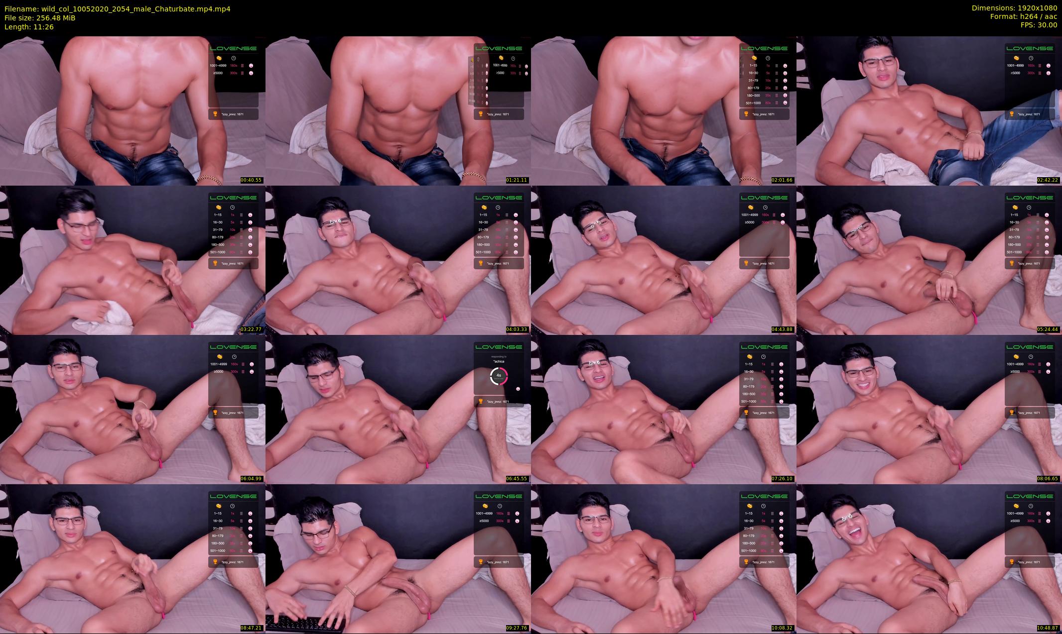 wild_col — 12 minute Chaturbate male cam show recording, 1080p, May 10, 2020