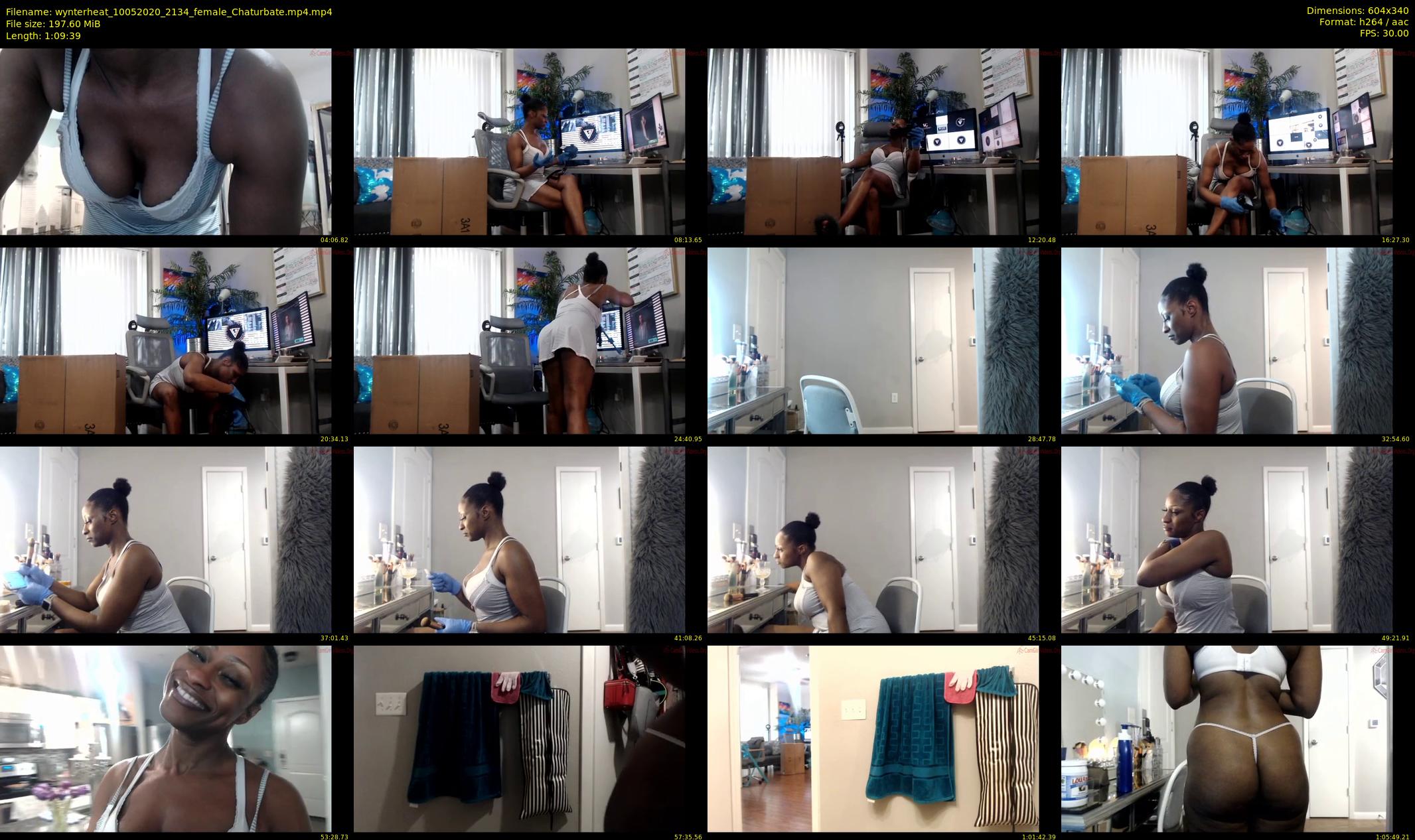 wynterheat — 70 minute Chaturbate female cam show recording, SD, May 10, 2020