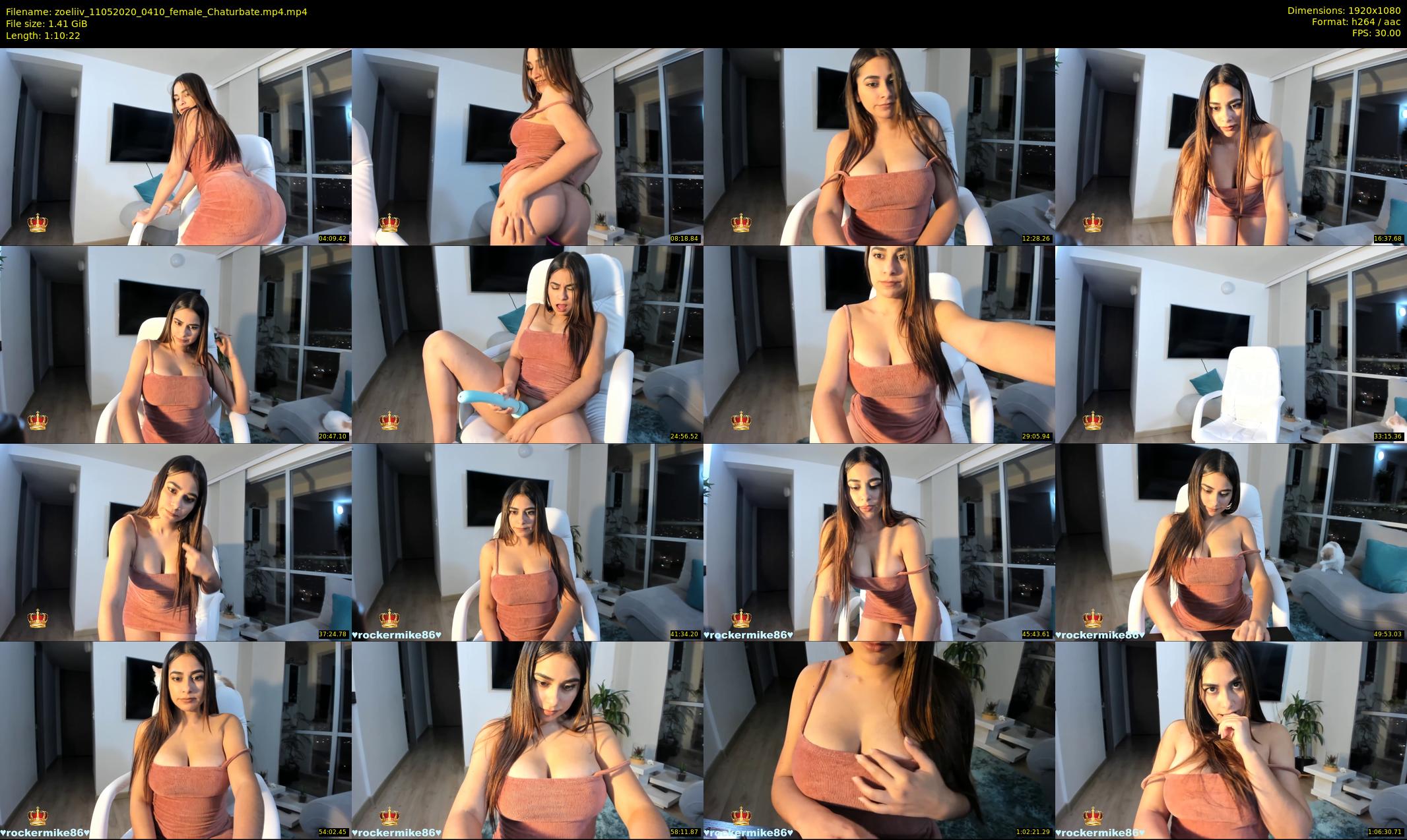zoeliiv — 71 minute Chaturbate female cam show recording, 1080p, May 11, 2020