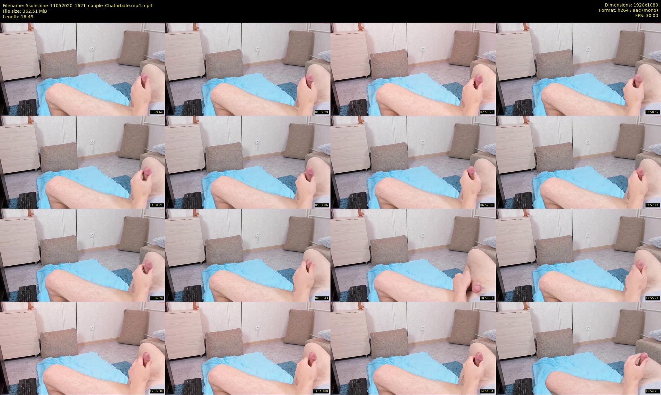 5sunshine — 17 minute Chaturbate couple cam show recording, 1080p, May 11, 2020