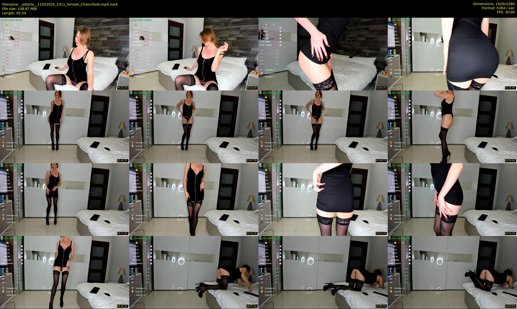 _astarta_ — 6 minute Chaturbate female cam show recording, 1080p, May 11, 2020