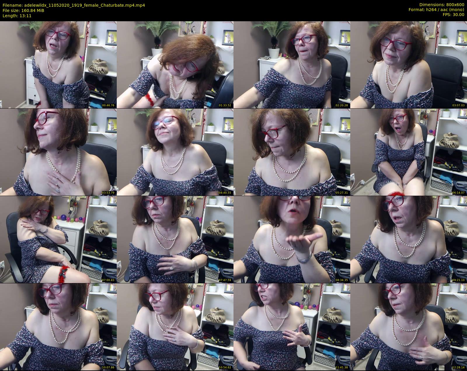 adelewildx — 14 minute Chaturbate female cam show recording, 480p, May 11, 2020