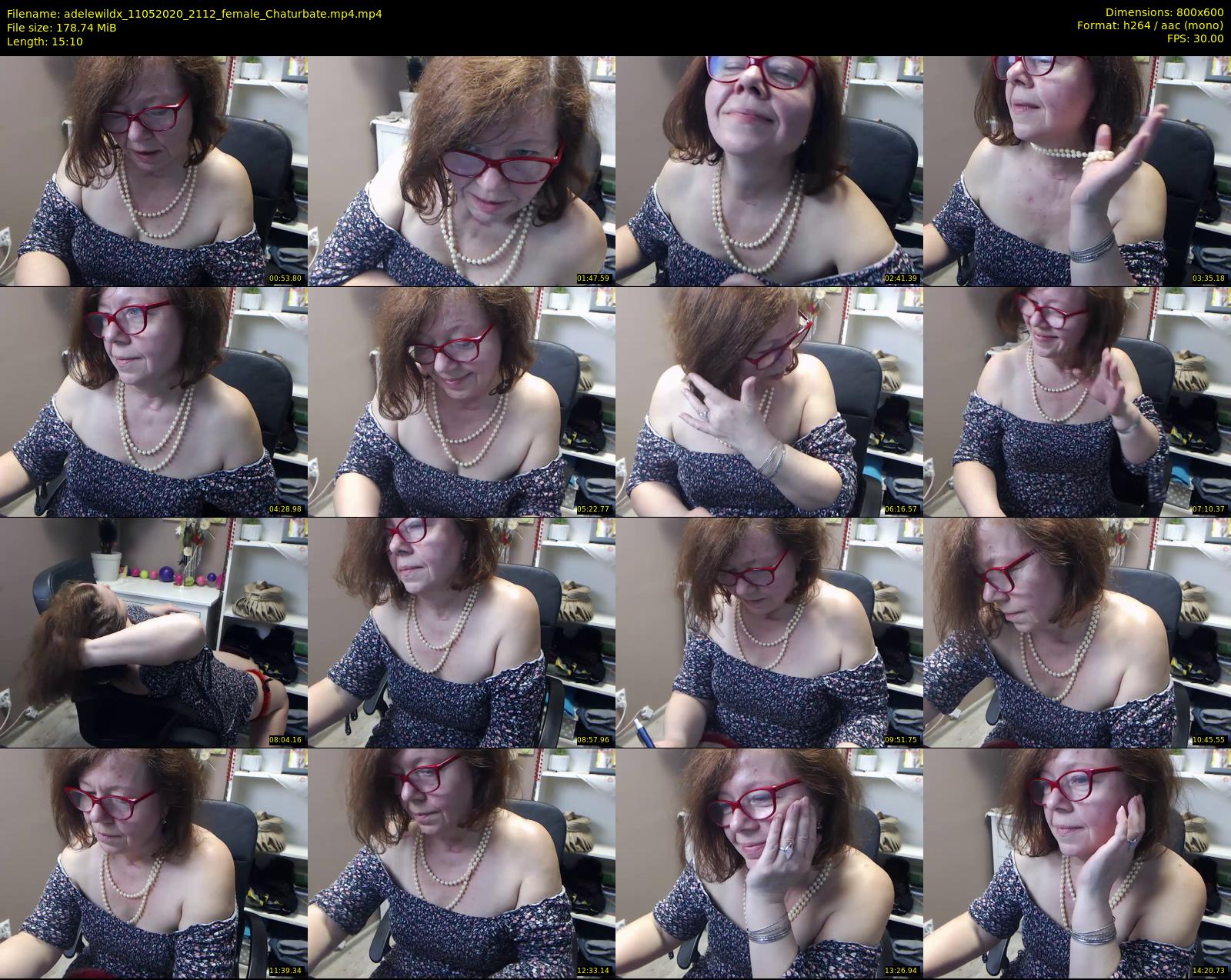 adelewildx — 16 minute Chaturbate female cam show recording, 480p, May 11, 2020