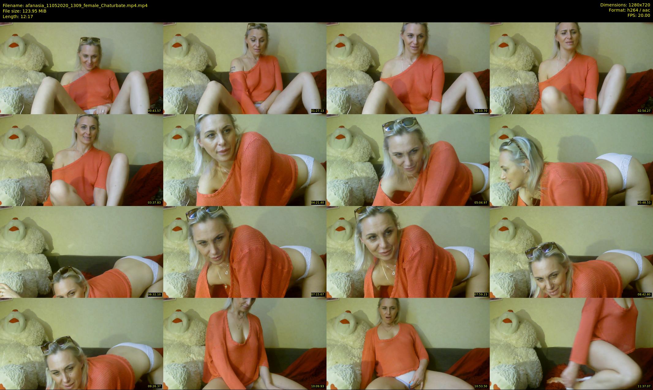afanasia — 13 minute Chaturbate female cam show recording, 720p, May 11, 2020
