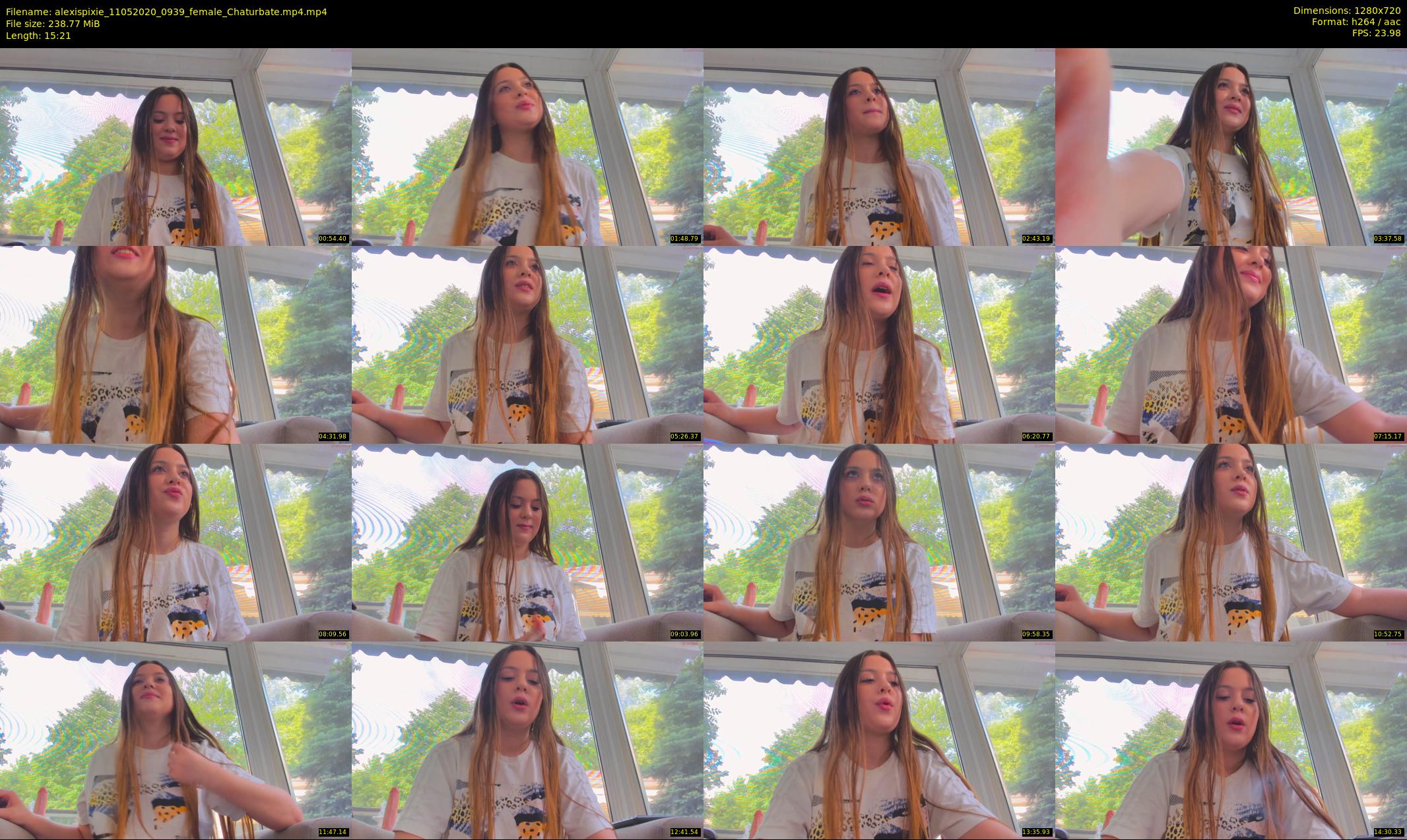 alexispixie — 16 minute Chaturbate female cam show recording, 720p, May 11, 2020