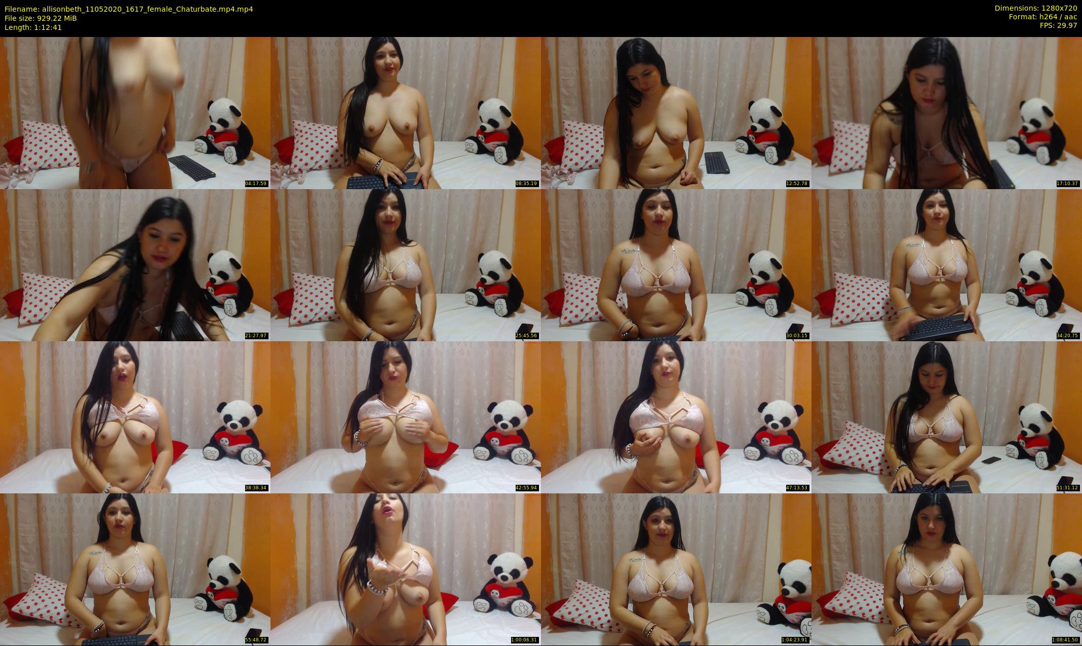 allisonbeth — 73 minute Chaturbate female cam show recording, 720p, May 11, 2020