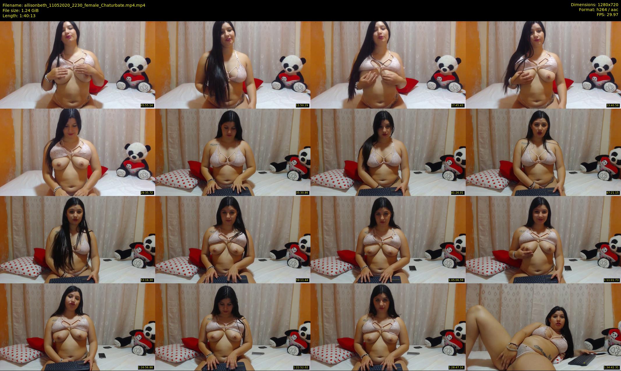 allisonbeth — 101 minute Chaturbate female cam show recording, 720p, May 11, 2020