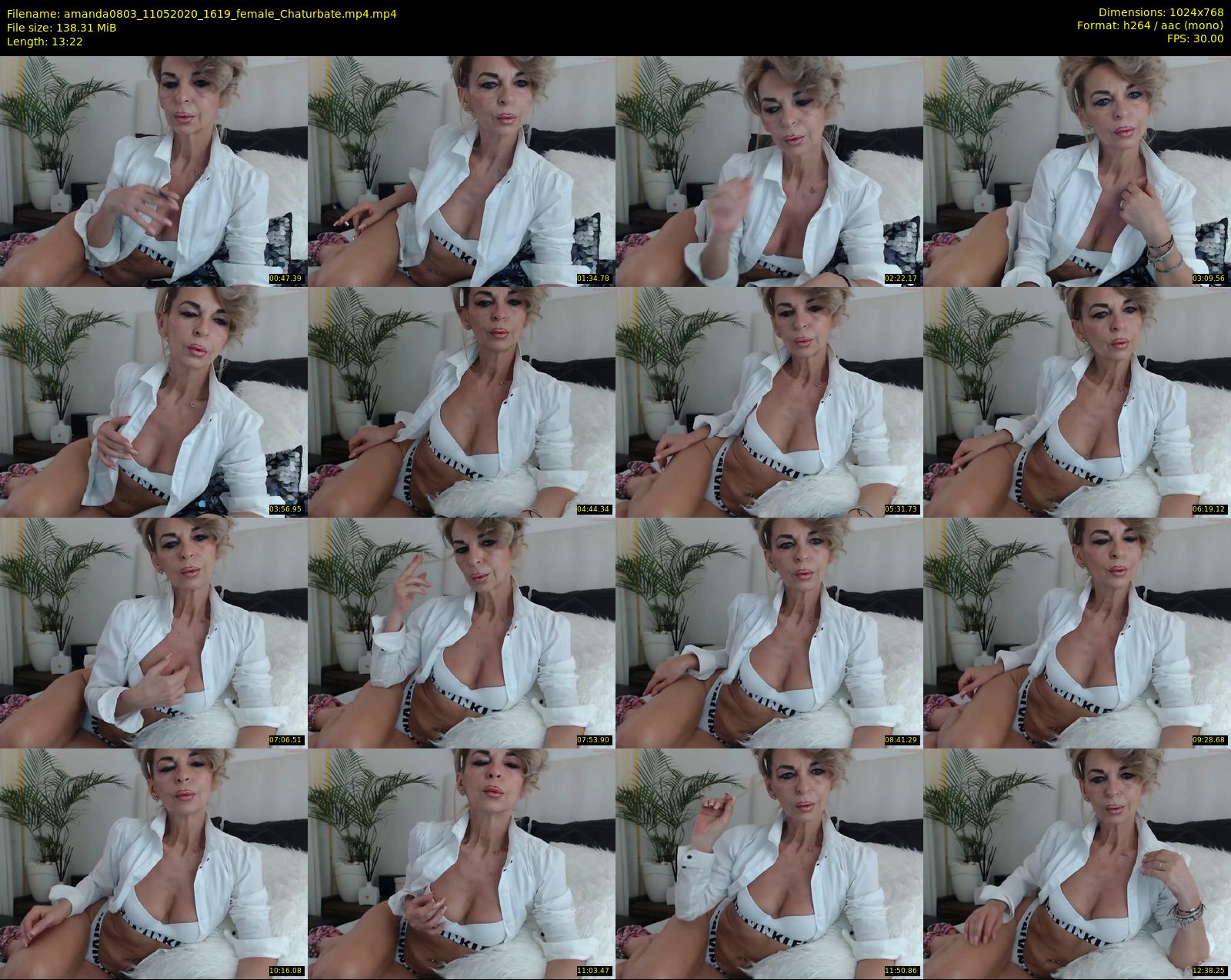 amanda0803 — 14 minute Chaturbate female cam show recording, 720p, May 11, 2020