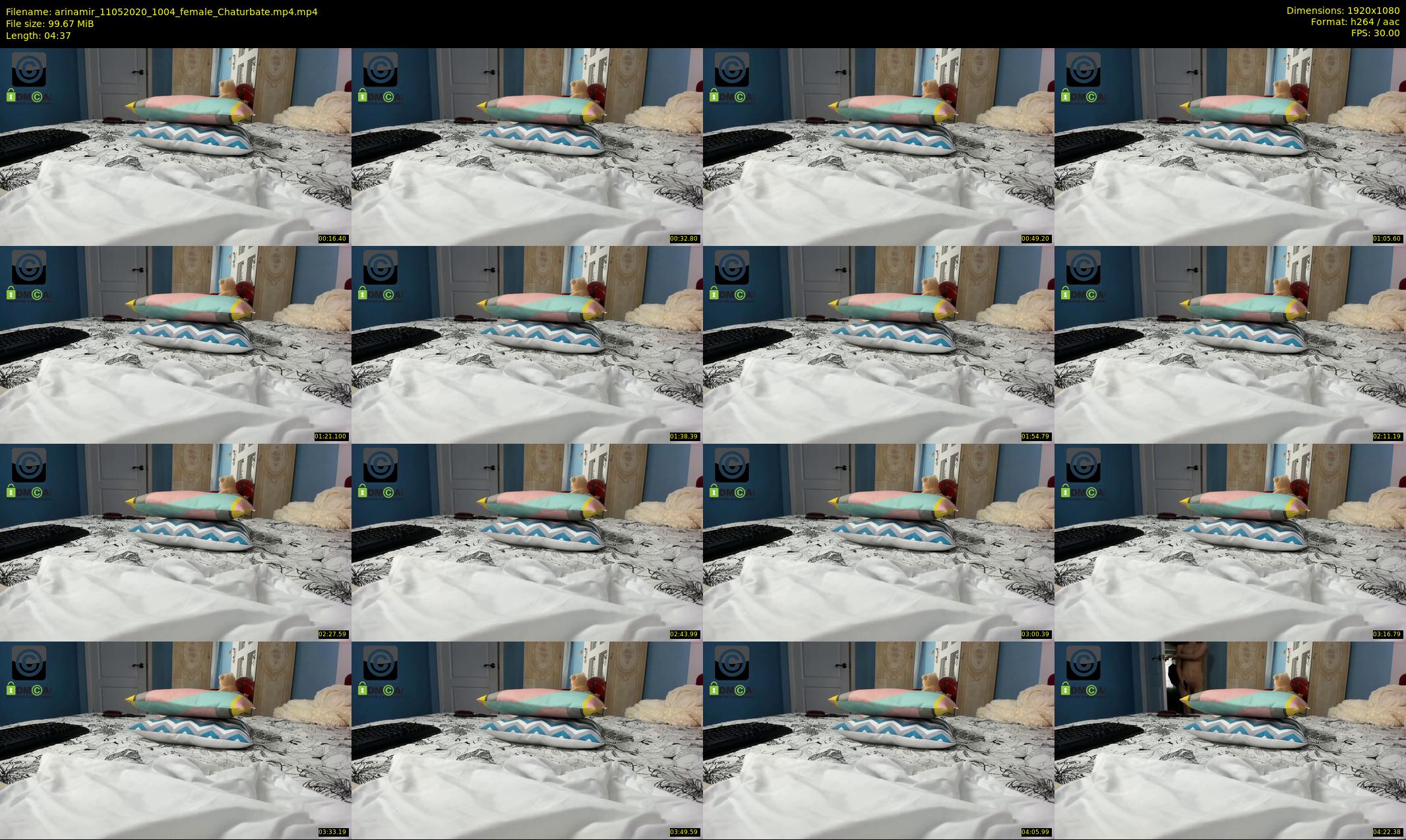 arinamir — 5 minute Chaturbate female cam show recording, 1080p, May 11, 2020