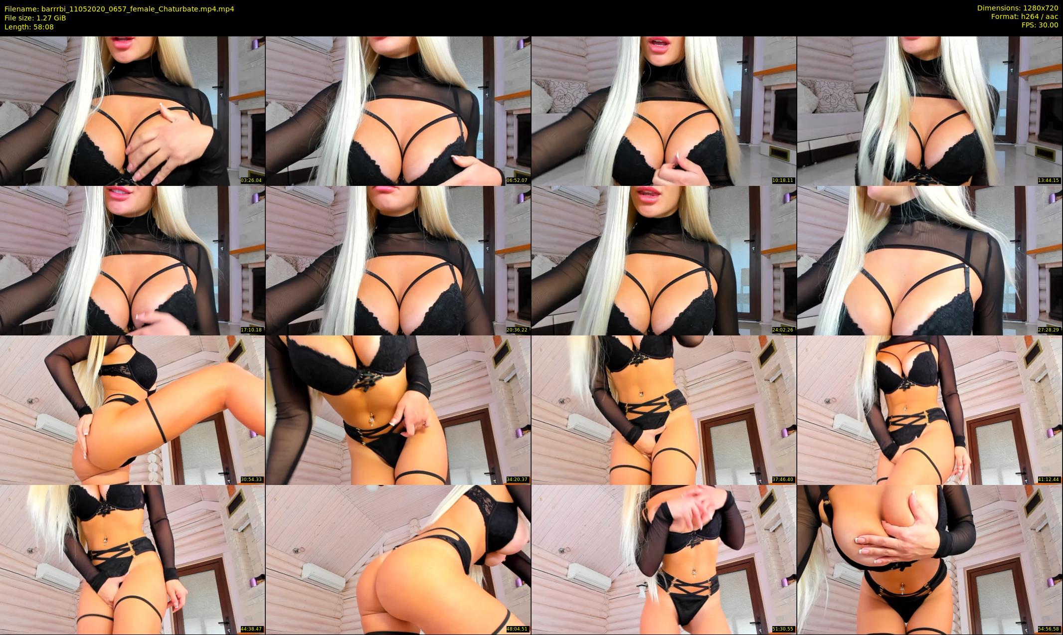 barrrbi — 59 minute Chaturbate female cam show recording, 720p, May 11, 2020