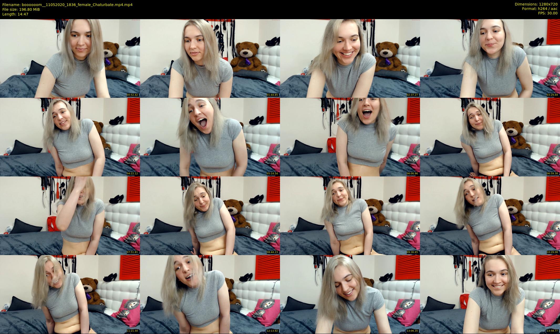 boooooom_ — 15 minute Chaturbate female cam show recording, 720p, May 11, 2020