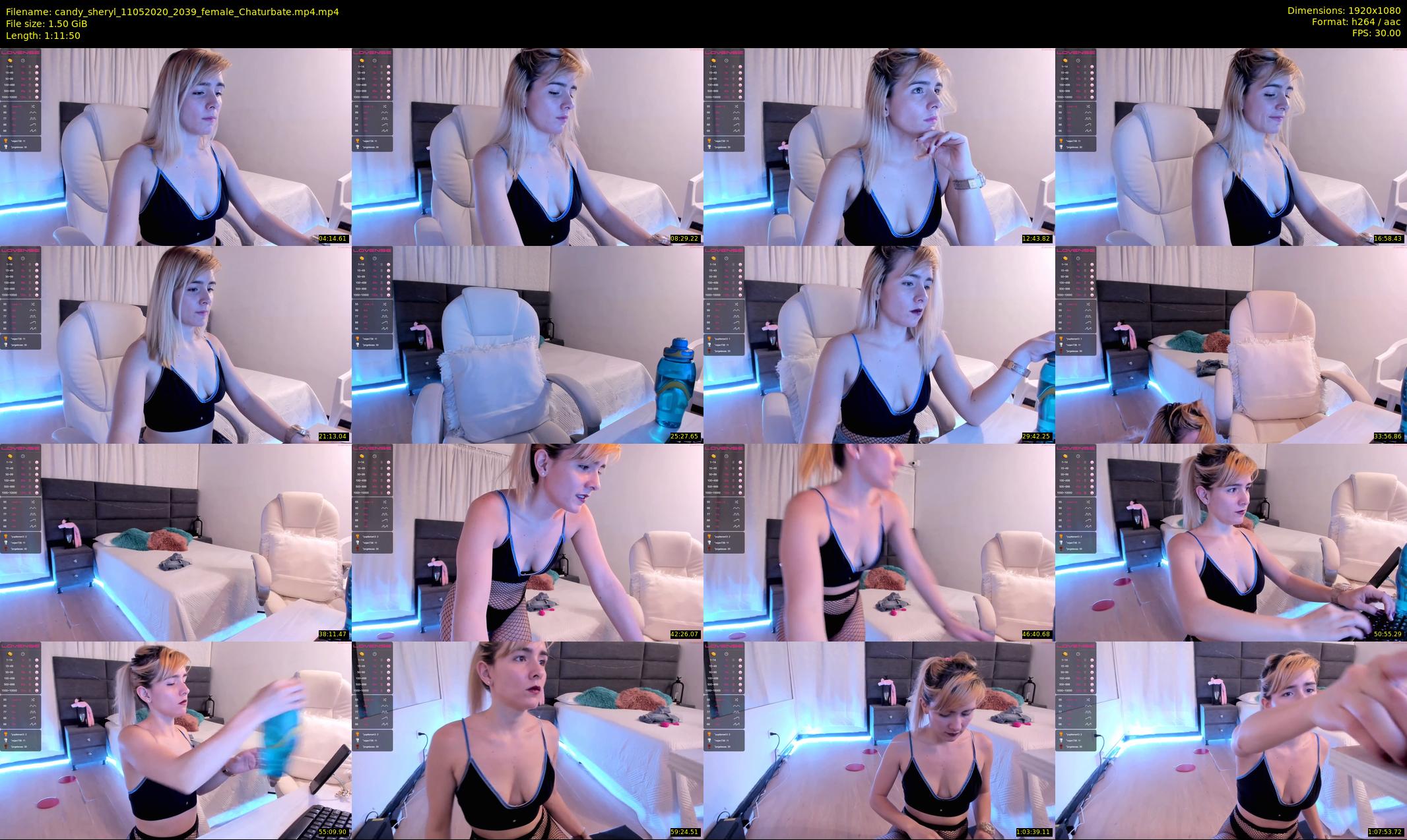 candy_sheryl — 72 minute Chaturbate female cam show recording, 1080p, May 11, 2020