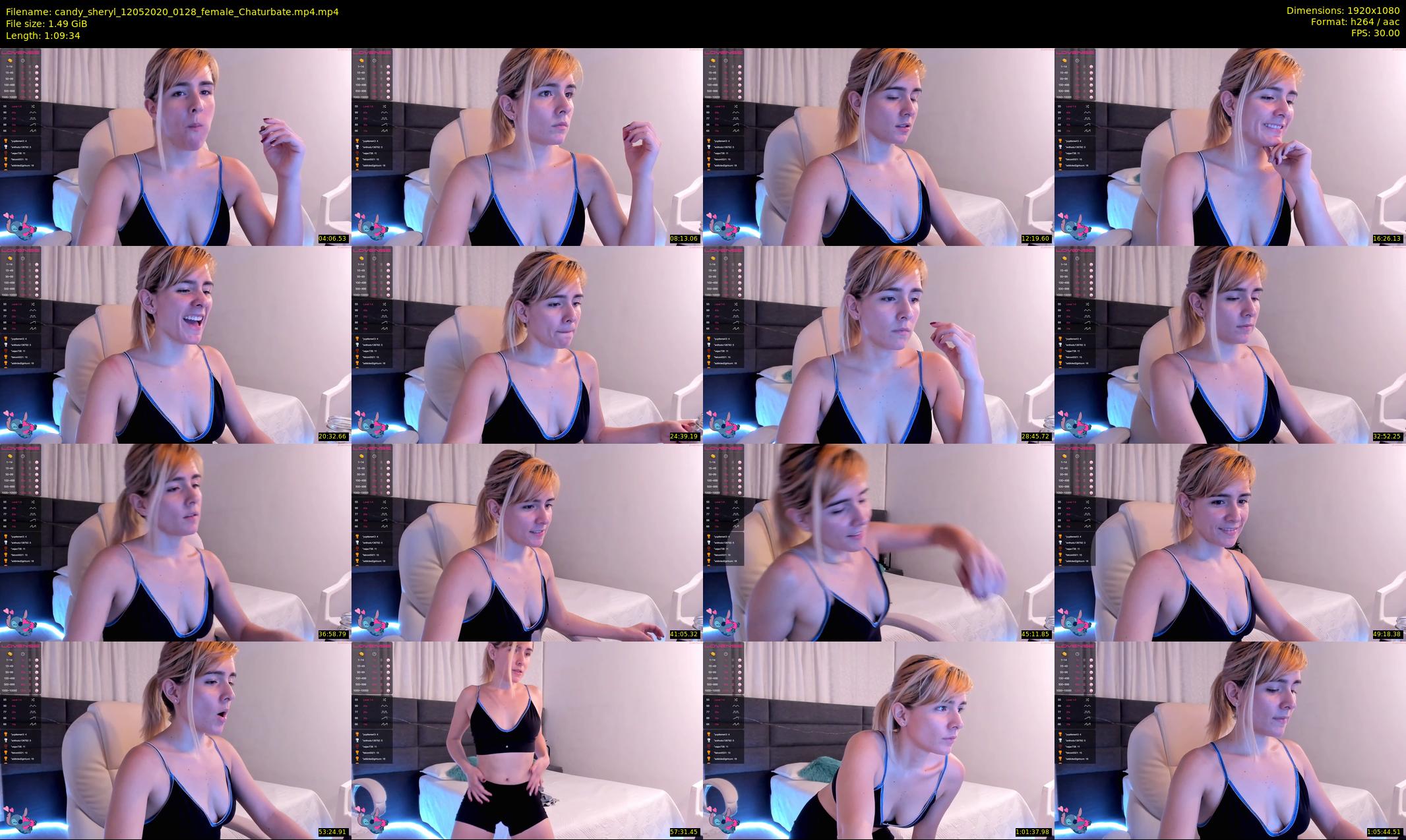 candy_sheryl — 70 minute Chaturbate female cam show recording, 1080p, May 12, 2020