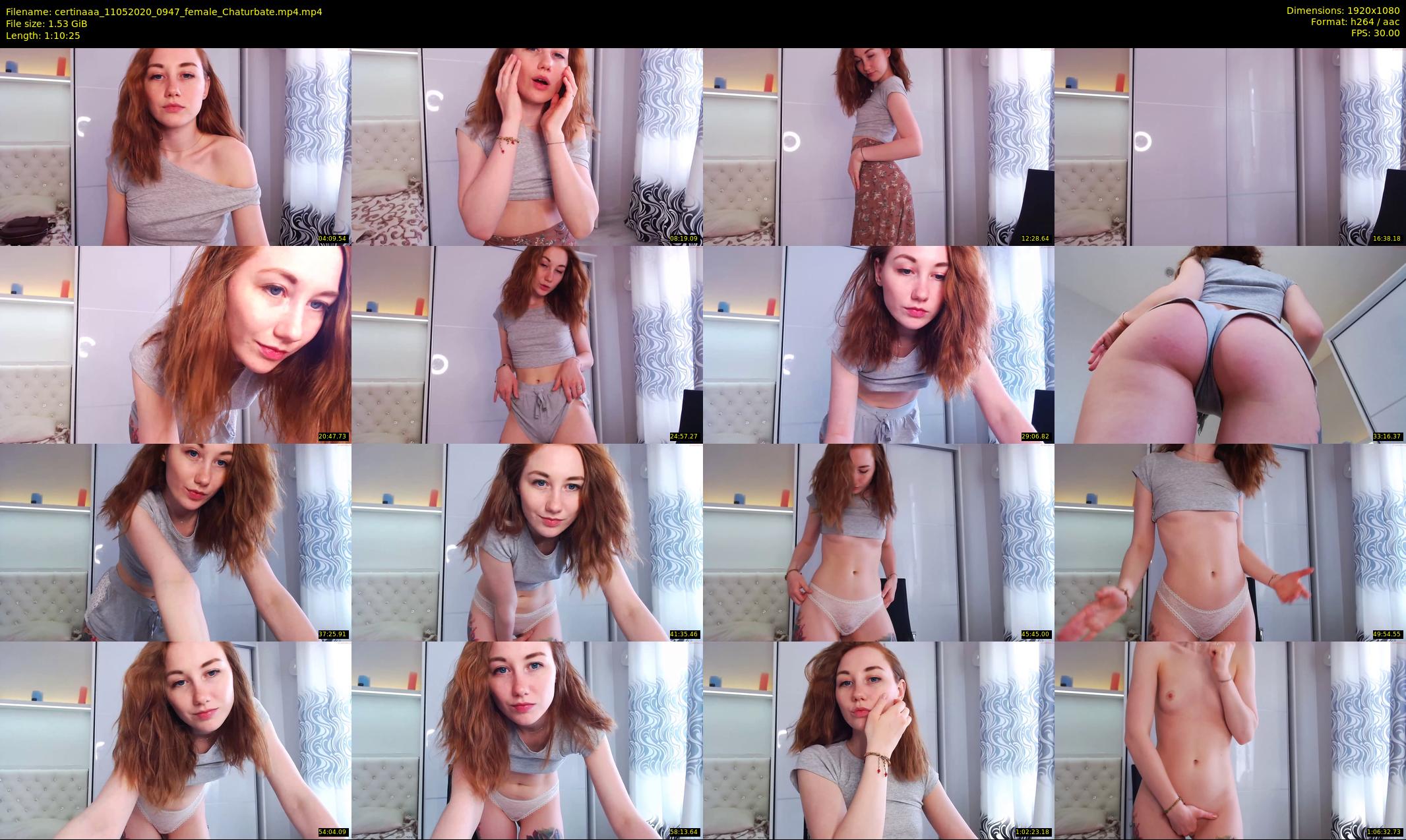 certinaaa — 71 minute Chaturbate female cam show recording, 1080p, May 11, 2020