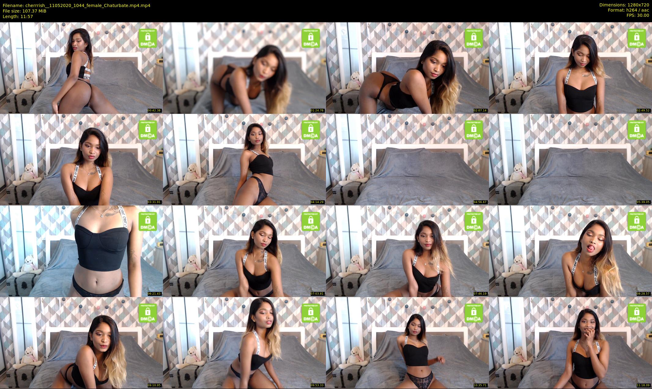 cherrrish_ — 12 minute Chaturbate female cam show recording, 720p, May 11, 2020