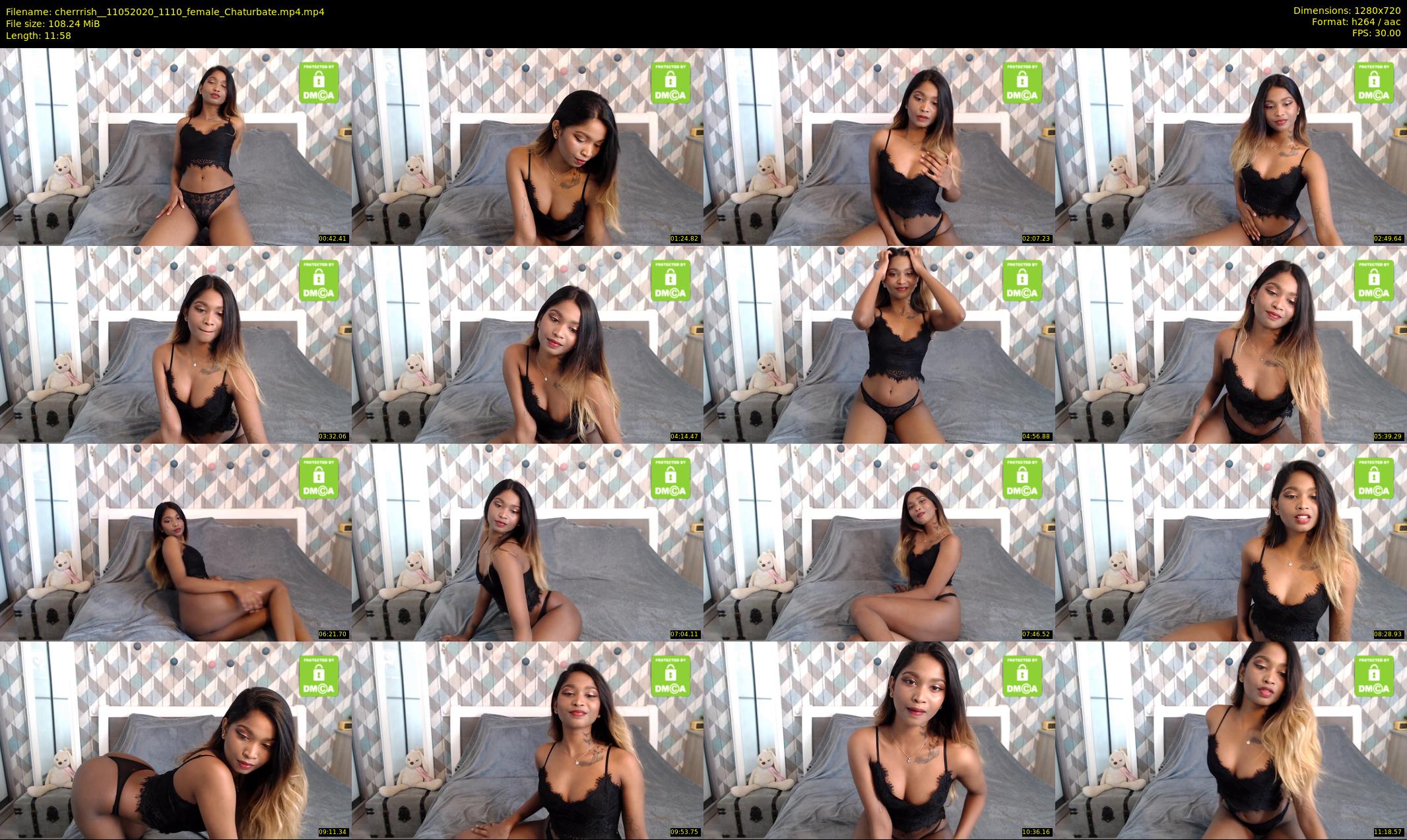 cherrrish_ — 12 minute Chaturbate female cam show recording, 720p, May 11, 2020