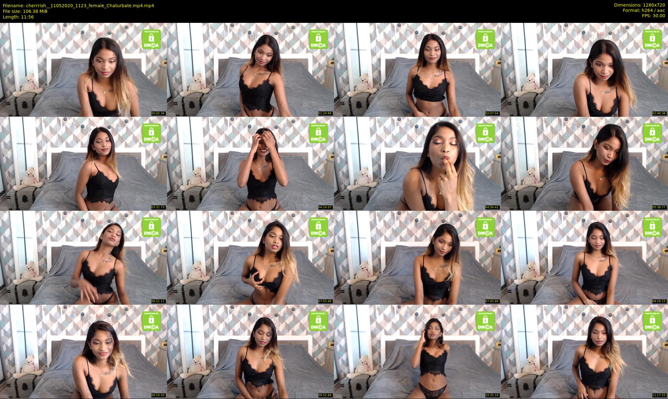 cherrrish_ — 12 minute Chaturbate female cam show recording, 720p, May 11, 2020