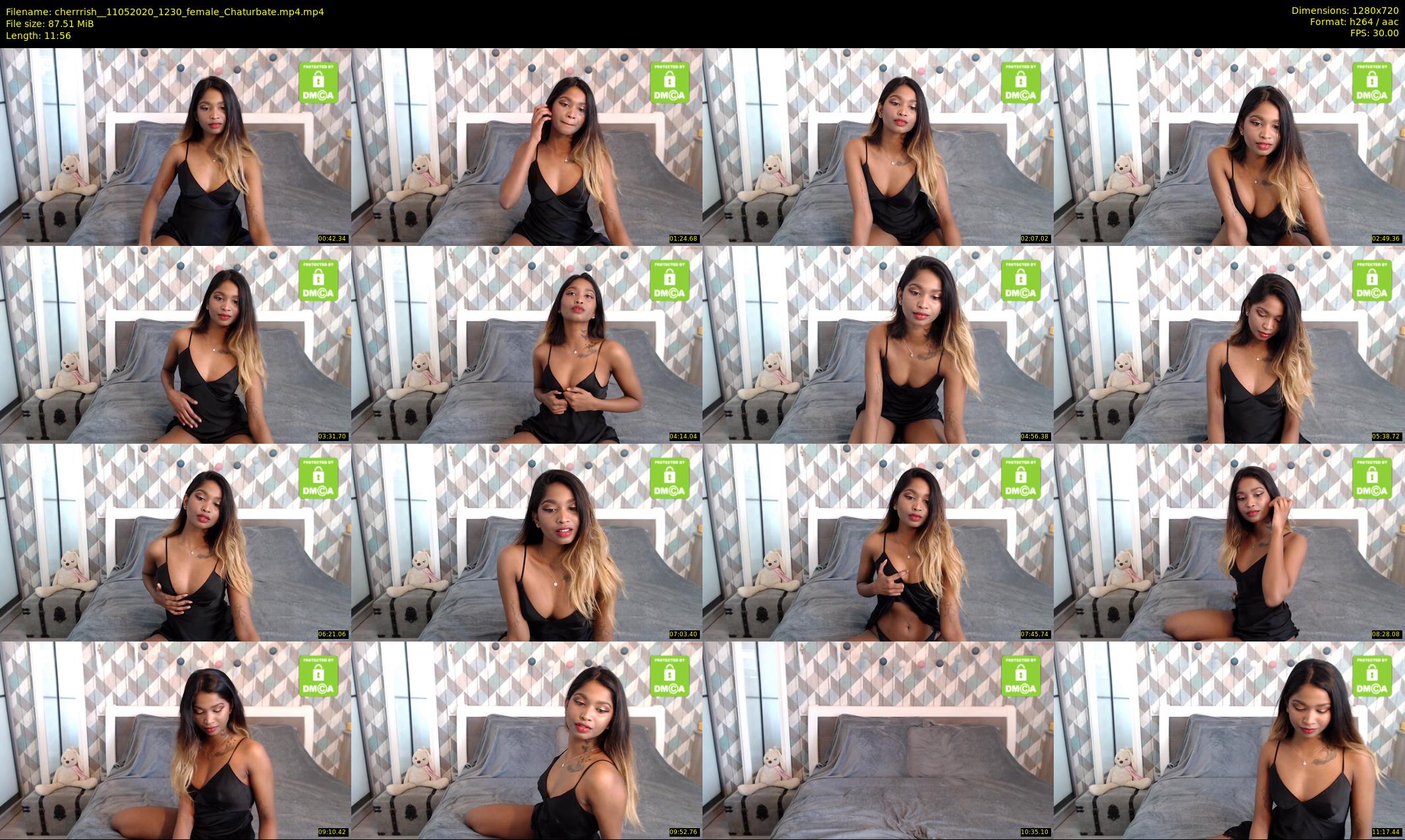 cherrrish_ — 12 minute Chaturbate female cam show recording, 720p, May 11, 2020