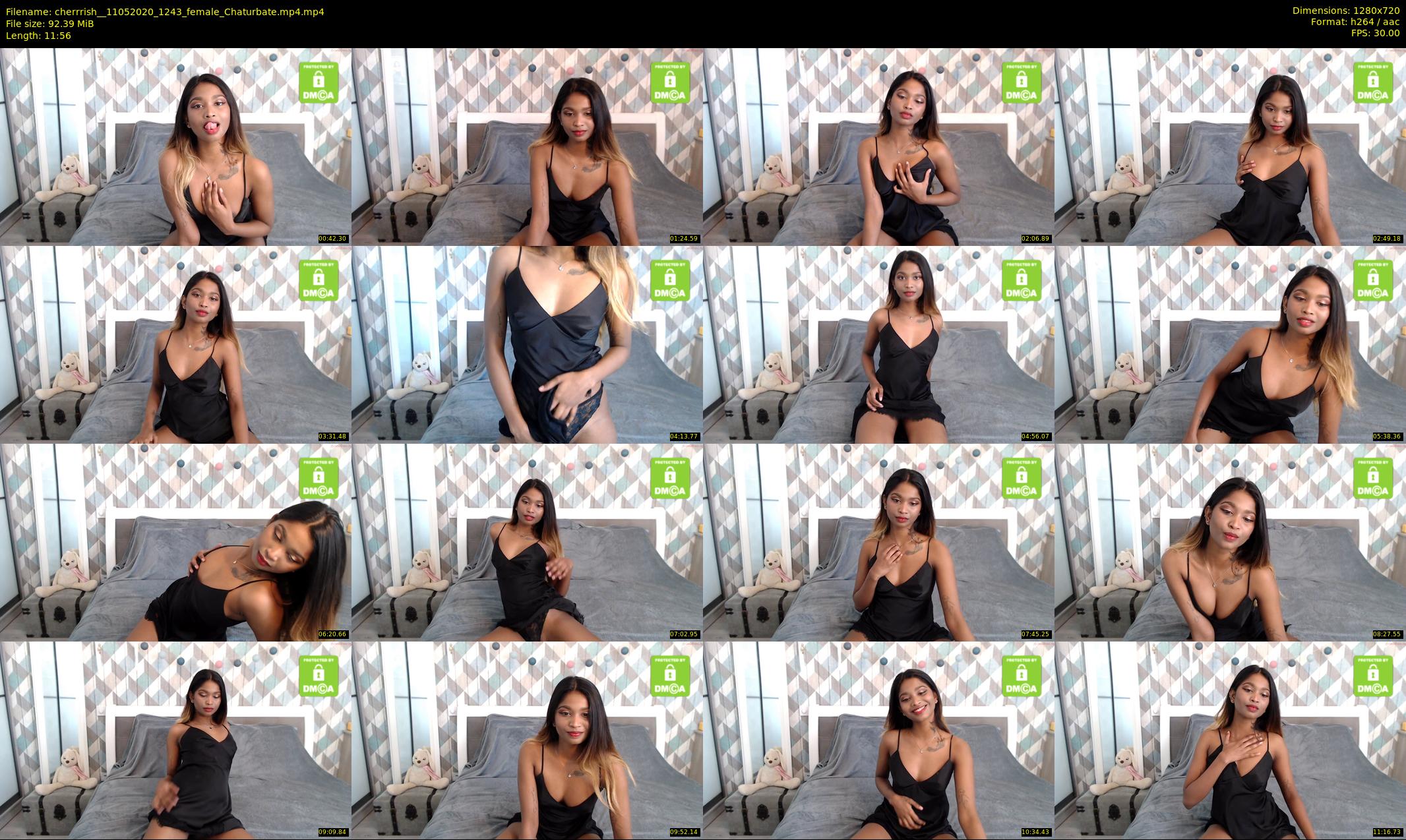 cherrrish_ — 12 minute Chaturbate female cam show recording, 720p, May 11, 2020
