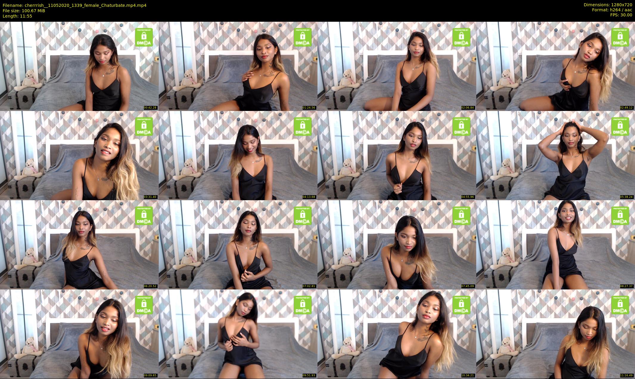 cherrrish_ — 12 minute Chaturbate female cam show recording, 720p, May 11, 2020