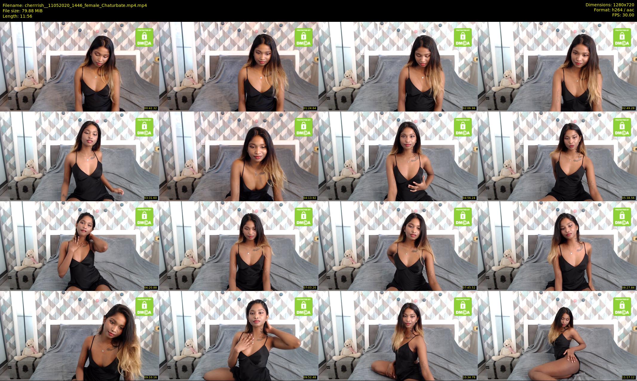 cherrrish_ — 12 minute Chaturbate female cam show recording, 720p, May 11, 2020
