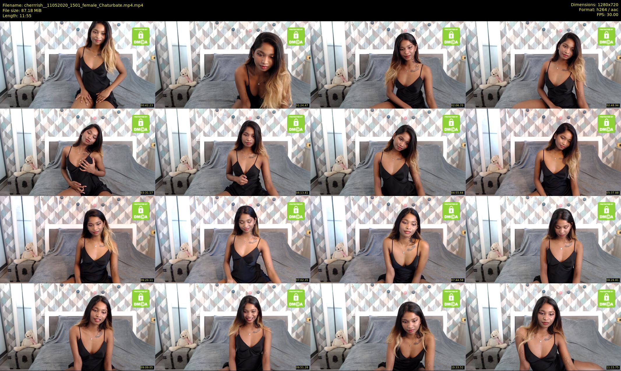 cherrrish_ — 12 minute Chaturbate female cam show recording, 720p, May 11, 2020