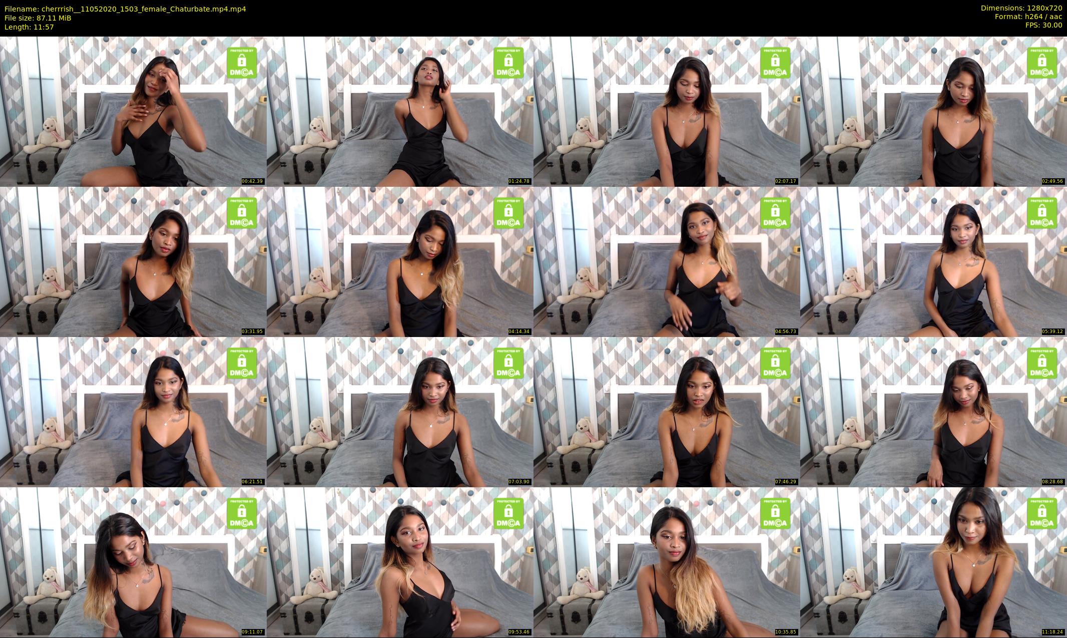 cherrrish_ — 12 minute Chaturbate female cam show recording, 720p, May 11, 2020