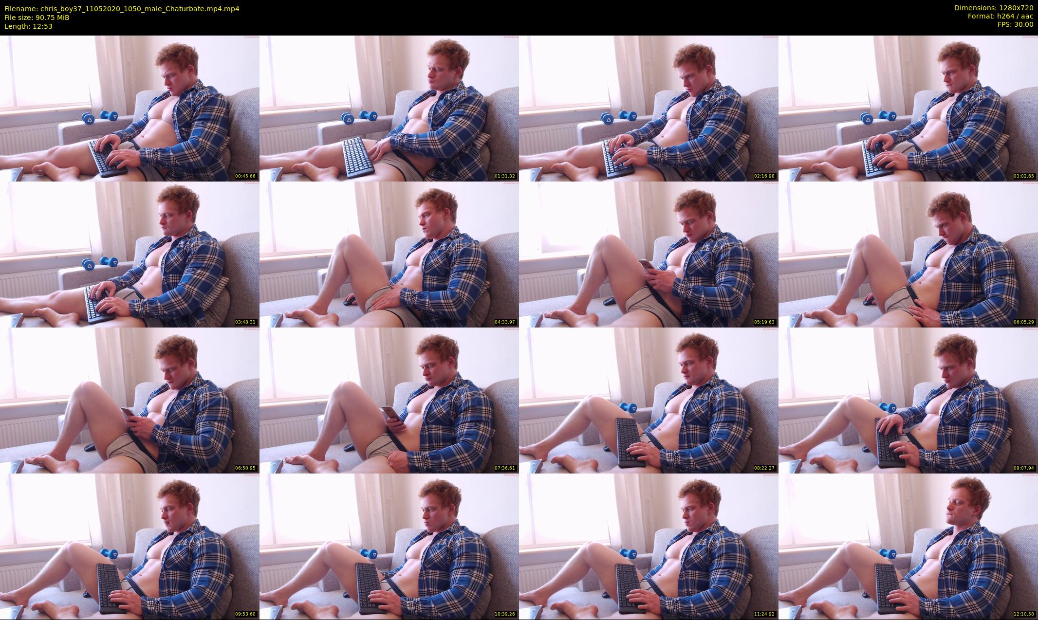 chris_boy37 — 13 minute Chaturbate male cam show recording, 720p, May 11, 2020