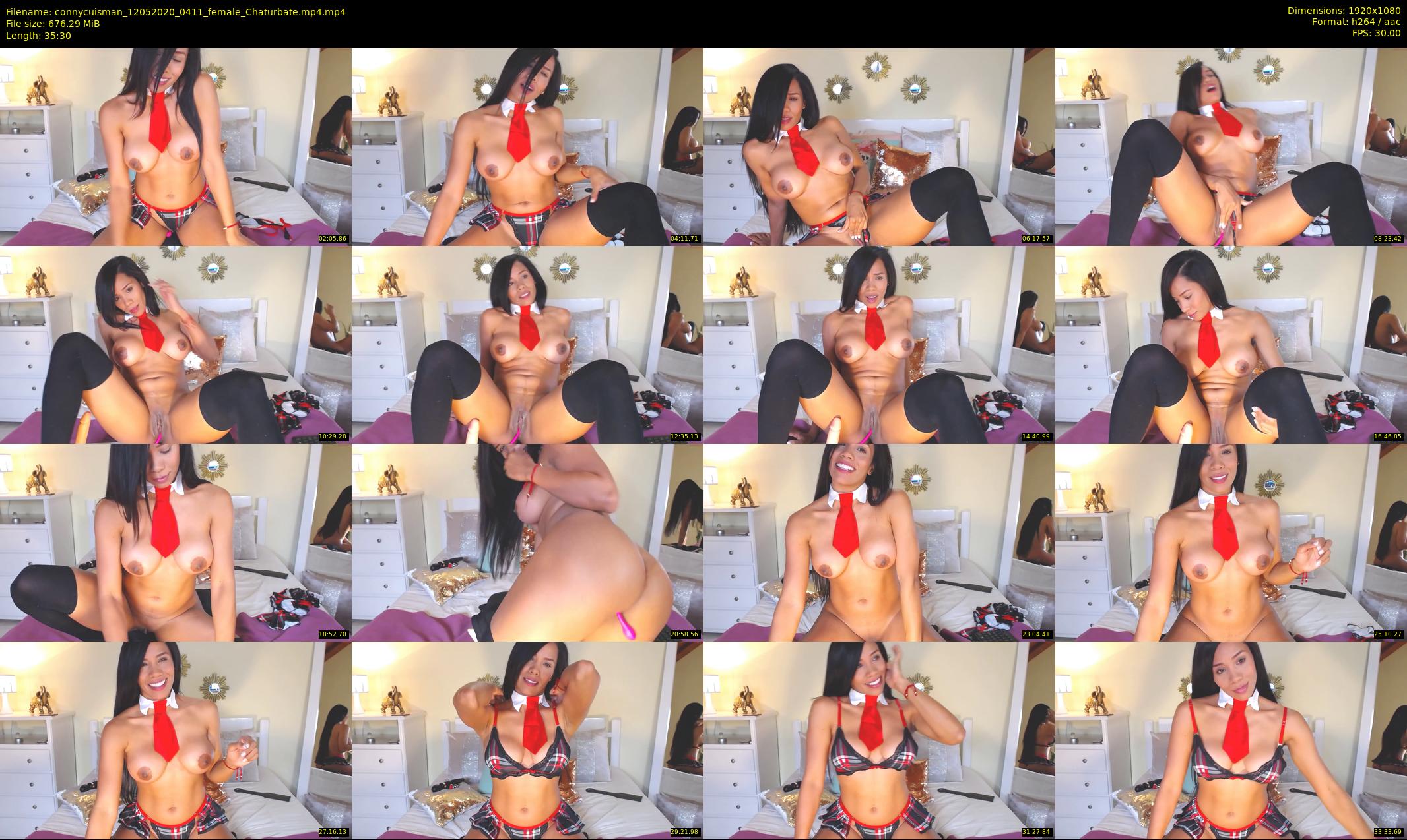 connycuisman — 36 minute Chaturbate female cam show recording, 1080p, May 12, 2020