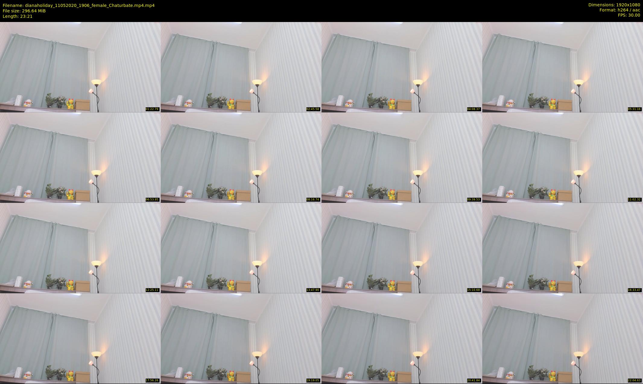 dianaholiday — 24 minute Chaturbate female cam show recording, 1080p, May 11, 2020