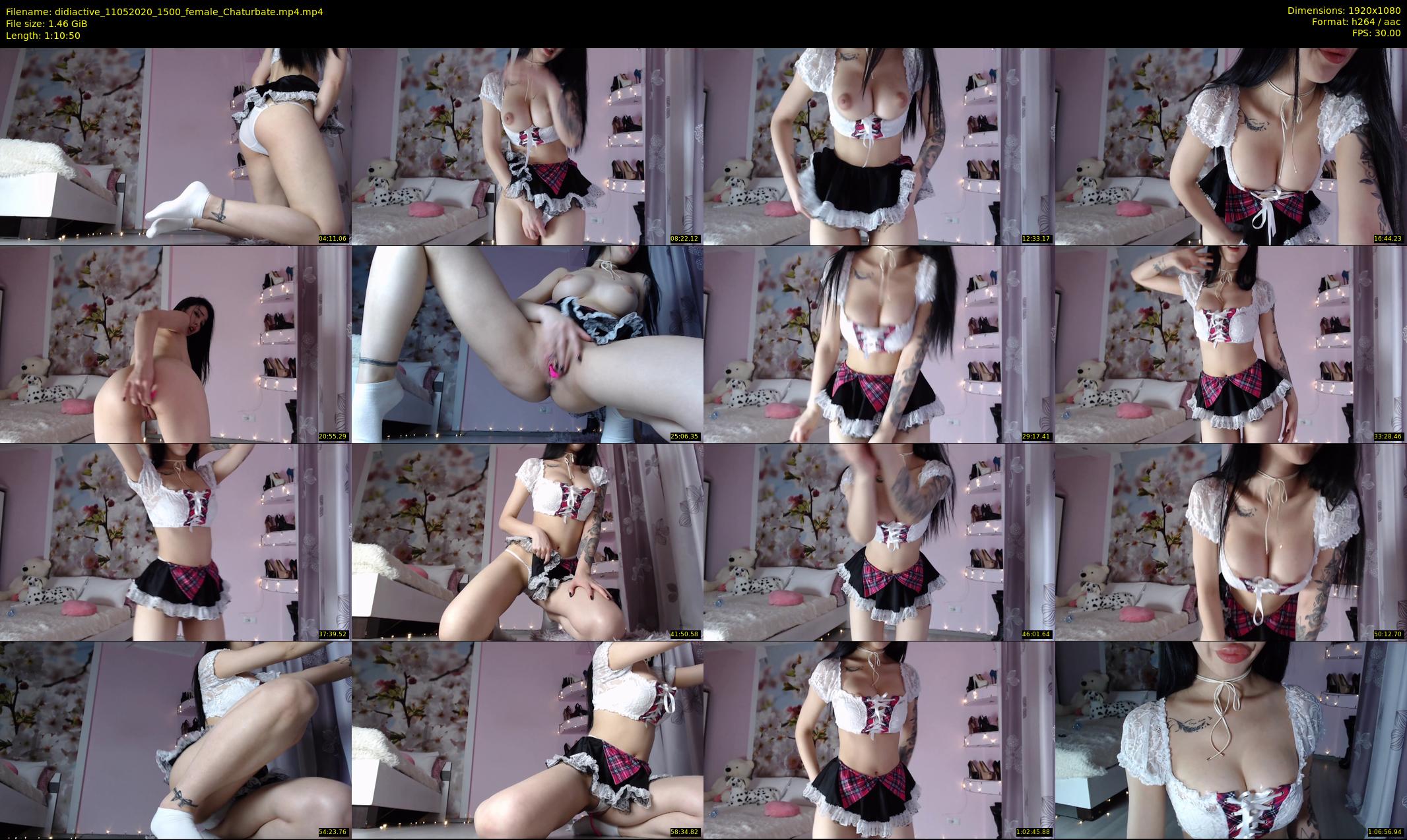 didiactive — 71 minute Chaturbate female cam show recording, 1080p, May 11, 2020