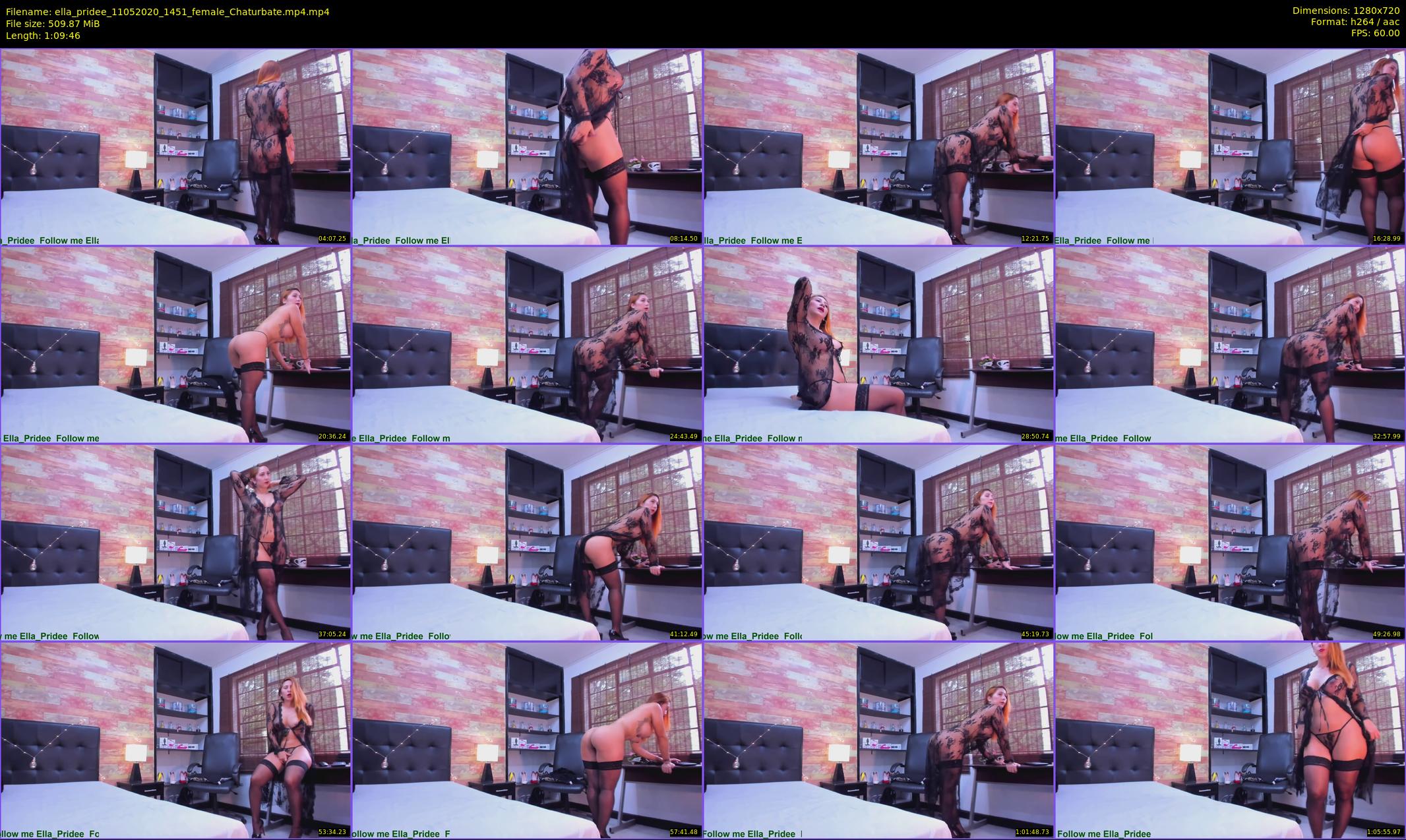 ella_pridee — 70 minute Chaturbate female cam show recording, 720p, May 11, 2020