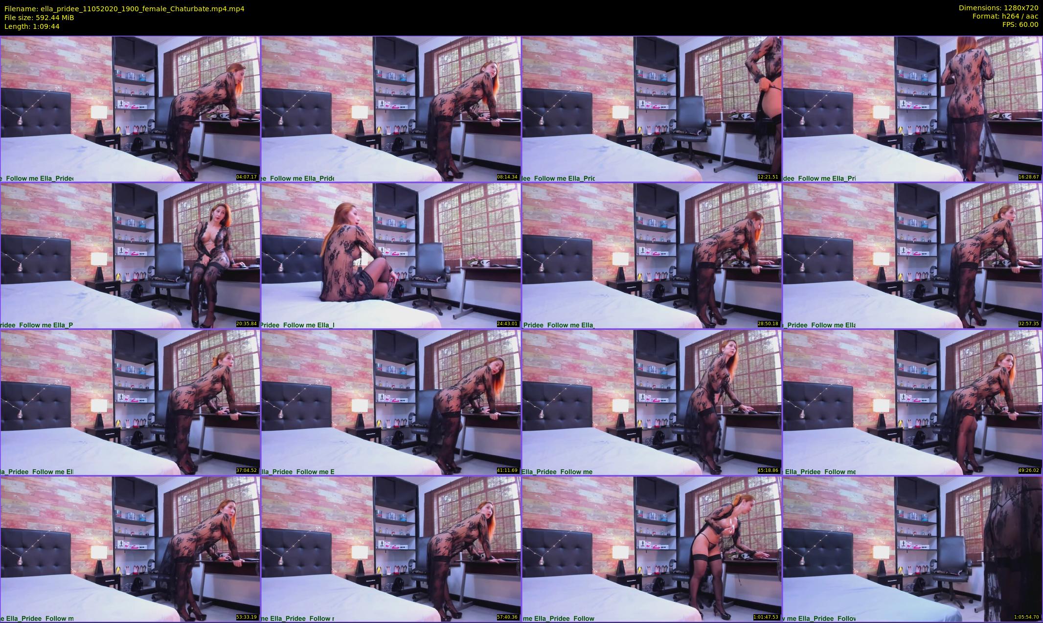 ella_pridee — 70 minute Chaturbate female cam show recording, 720p, May 11, 2020
