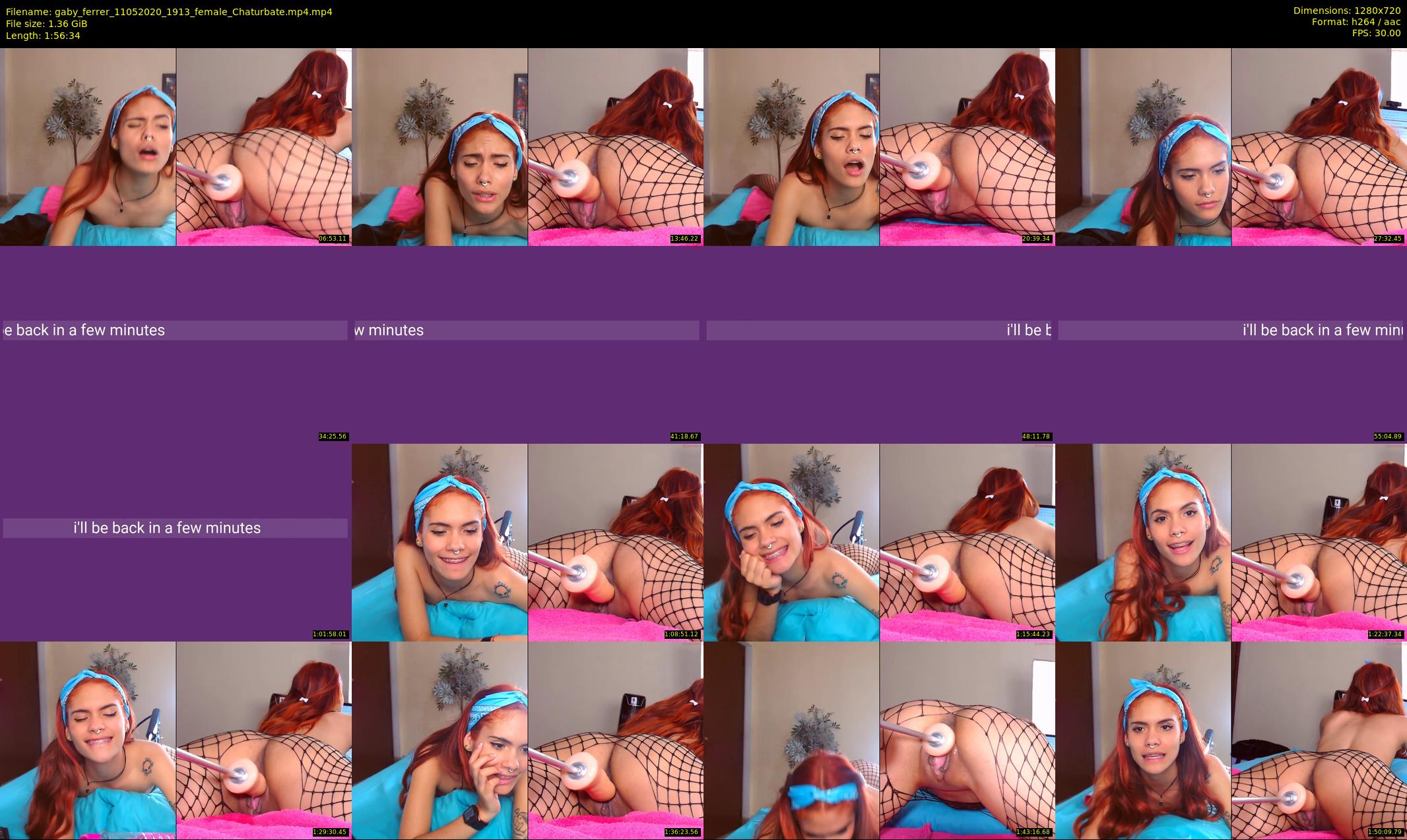 gaby_ferrer — 117 minute Chaturbate female cam show recording, 720p, May 11, 2020