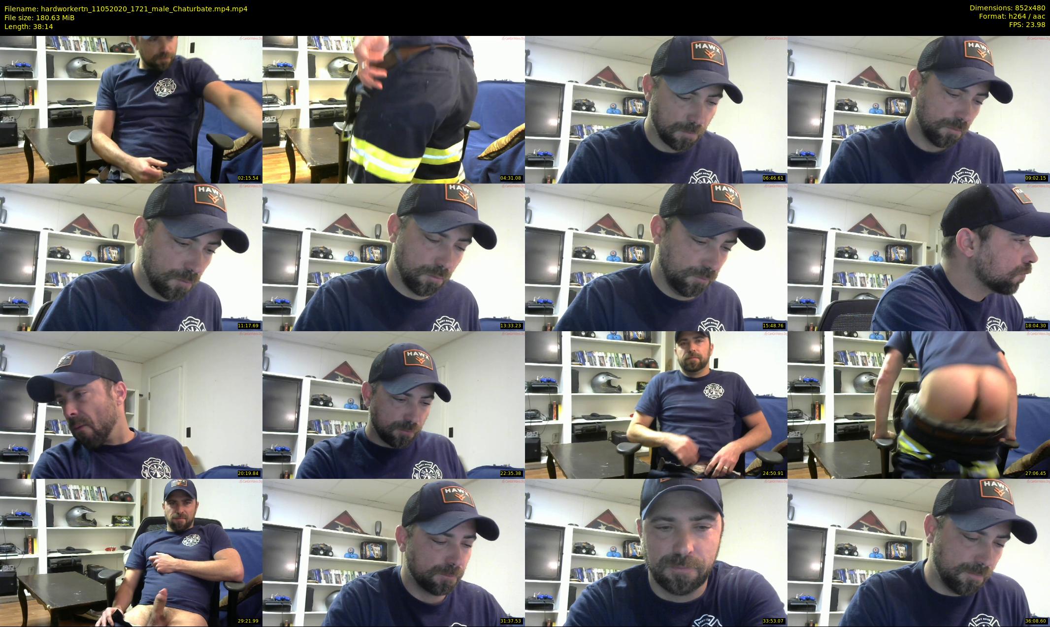 hardworkertn — 39 minute Chaturbate male cam show recording, 480p, May 11, 2020