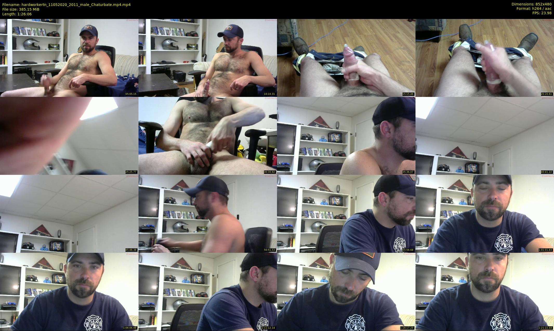 hardworkertn — 87 minute Chaturbate male cam show recording, 480p, May 11, 2020